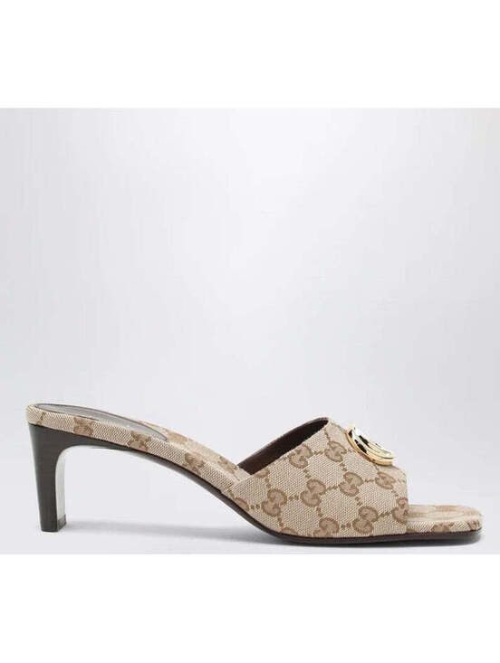 Gucci Shoes - Gucci Slide Sandal With GG (120)(PLEASE REQUEST YOUR SIZE BEFORE PURCHASING)